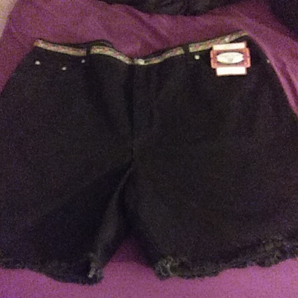Faded glory denim shorts